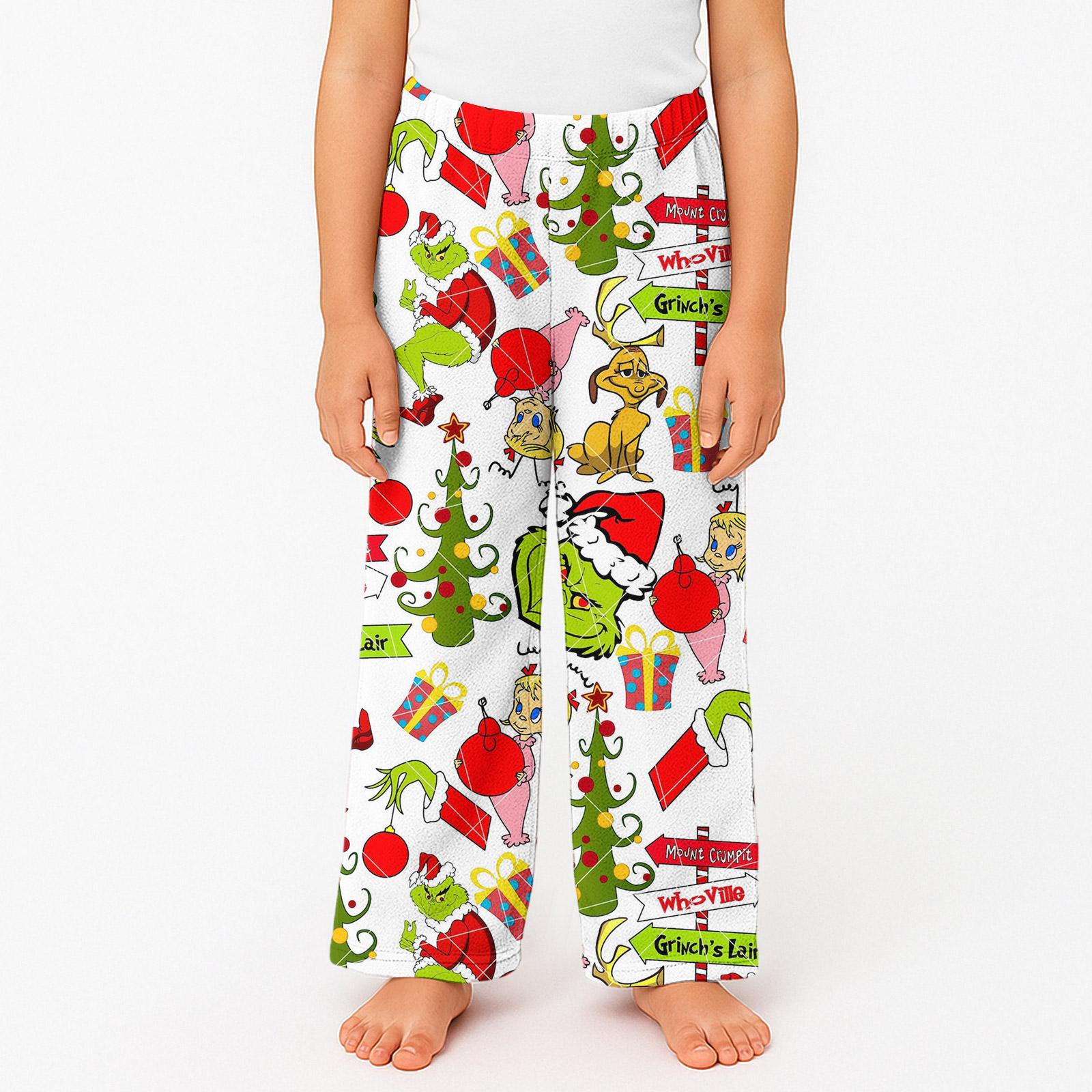 

Детские зимние брюки Длинные брюки с принтом 160