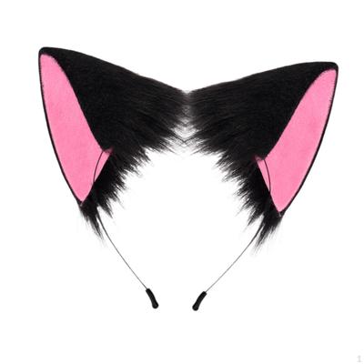 Animal Ears Hair Hoop Cosplay Headwear for Night Club Costume Accessories