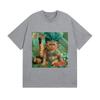A Funny Cats Life  A Showgirls Journey 2026 Graphic Tshirt for Unisex and Women Harajuku Fashion Oversized Cotton Tshirt