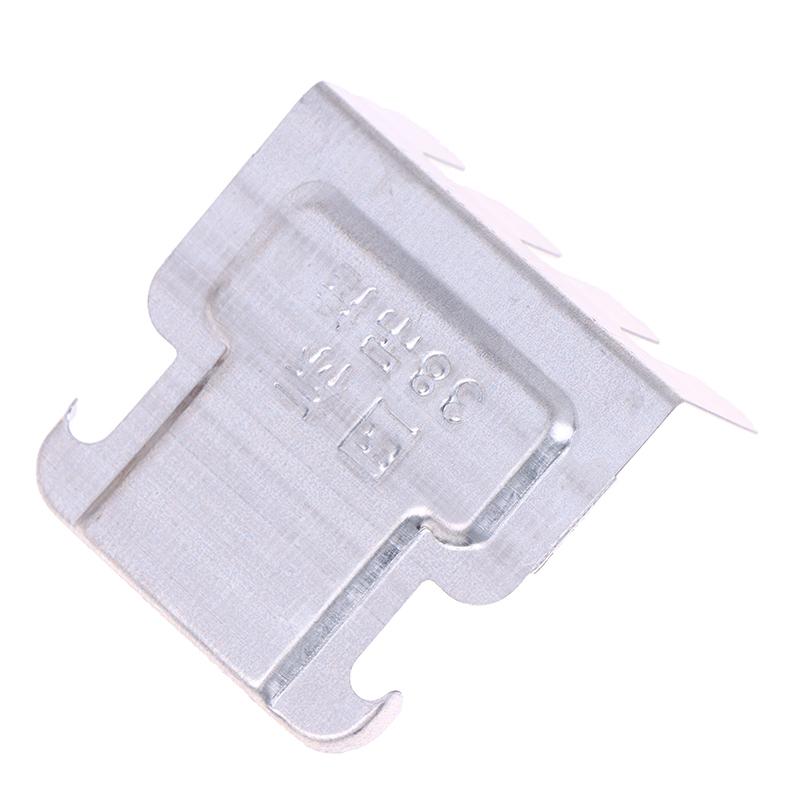 100PCS W Clip Double Furring Clip Wclip Metal Furring Wall Clip For Ceiling Work Gypsum Board Ceiling Hanging Parts