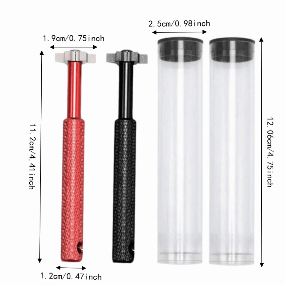 4pcs Compact Handheld Design Golf Club Groove Sharpener Golf Course Maintenance