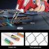 220-240V Hand-held Electric Soldering Iron Gun Internal Heating Soldering Gun Wire Welding Repair Tools Kit w/LED light 180W