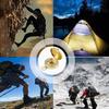 G50 Compass Pure Copper Pocket Watch Multifunctional Covered Luminous Retro Flip Cover Compass For Outdoor Hiking