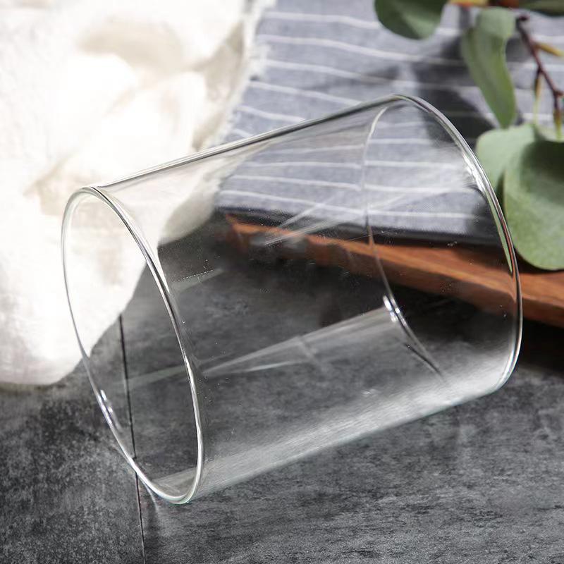 Large & Small Caliber Transparent Borosilicate Glass Tube for Cooking & Experiments 100mm