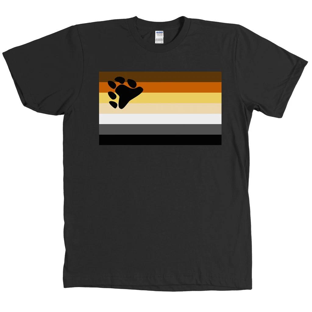 Gay Bear Pride Flag Shirt LGBT Cub Tee NEW WITH TAGS - MANY COLORS