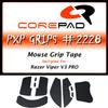 Corepad PXP Grips Razer Viper V3 Pro Grip Tape, 1 Set, Soft Polymer Rubber (Black)