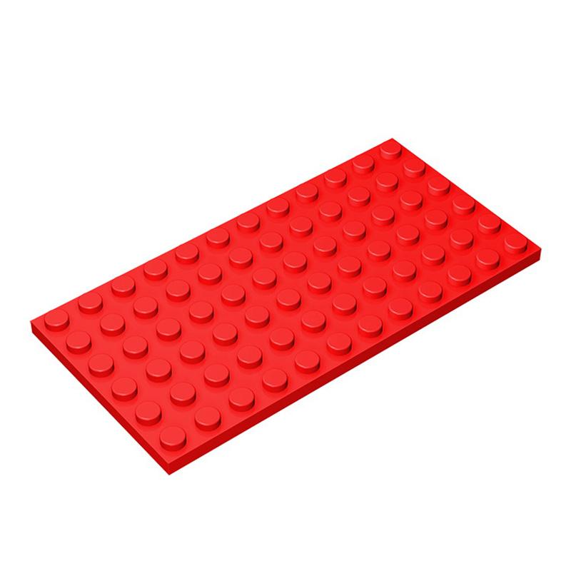 

3028 Plate 6 x 12 Bricks Collections Bulk Modular GBC Toys For Technical MOC Set 1Pcs Compatible Gifts Buildings Blocks красный