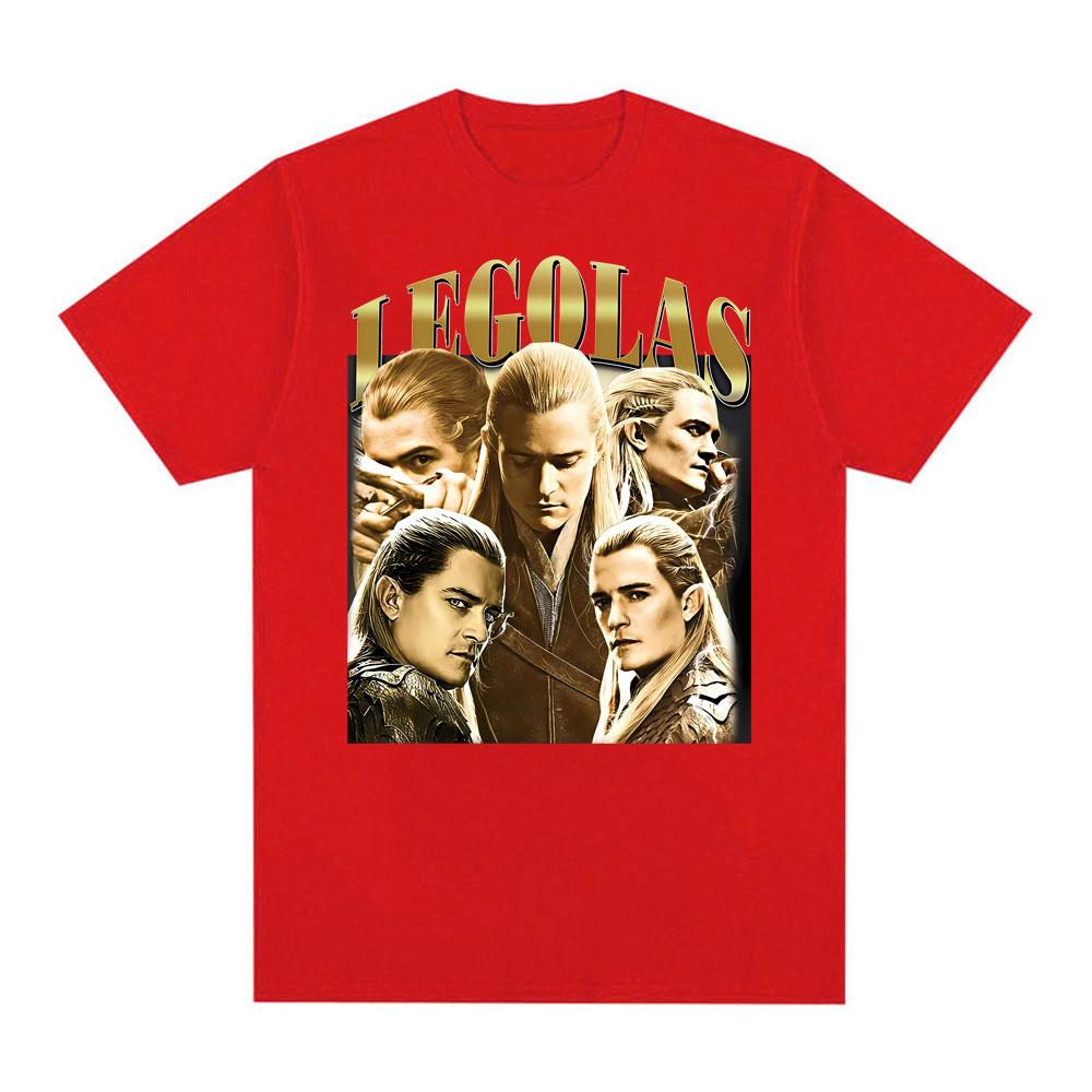 Legolas Vintage Lord of The Rings Elven Archer T Shirts Unisex Women Fashion Hip Hop Streetwear T Shirt Casual Loose Cotton Tshirt