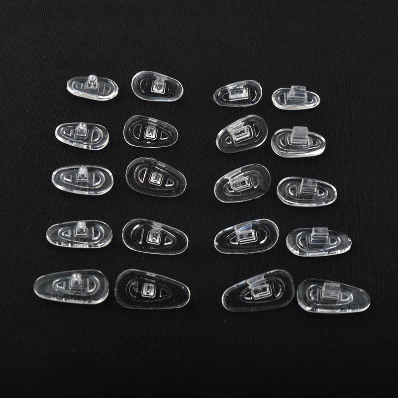 250Pairs(500pcs) Anti Slip Silicone Nose Pad For Eyeglasses Sunglass Glass Spectacles Eyewear