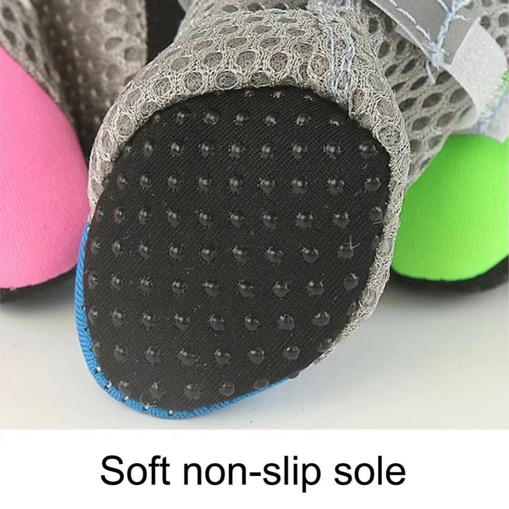 Waterproof Rain Boots Adjustable Strap Pet Footwear New Pet Dog Shoes  Dog