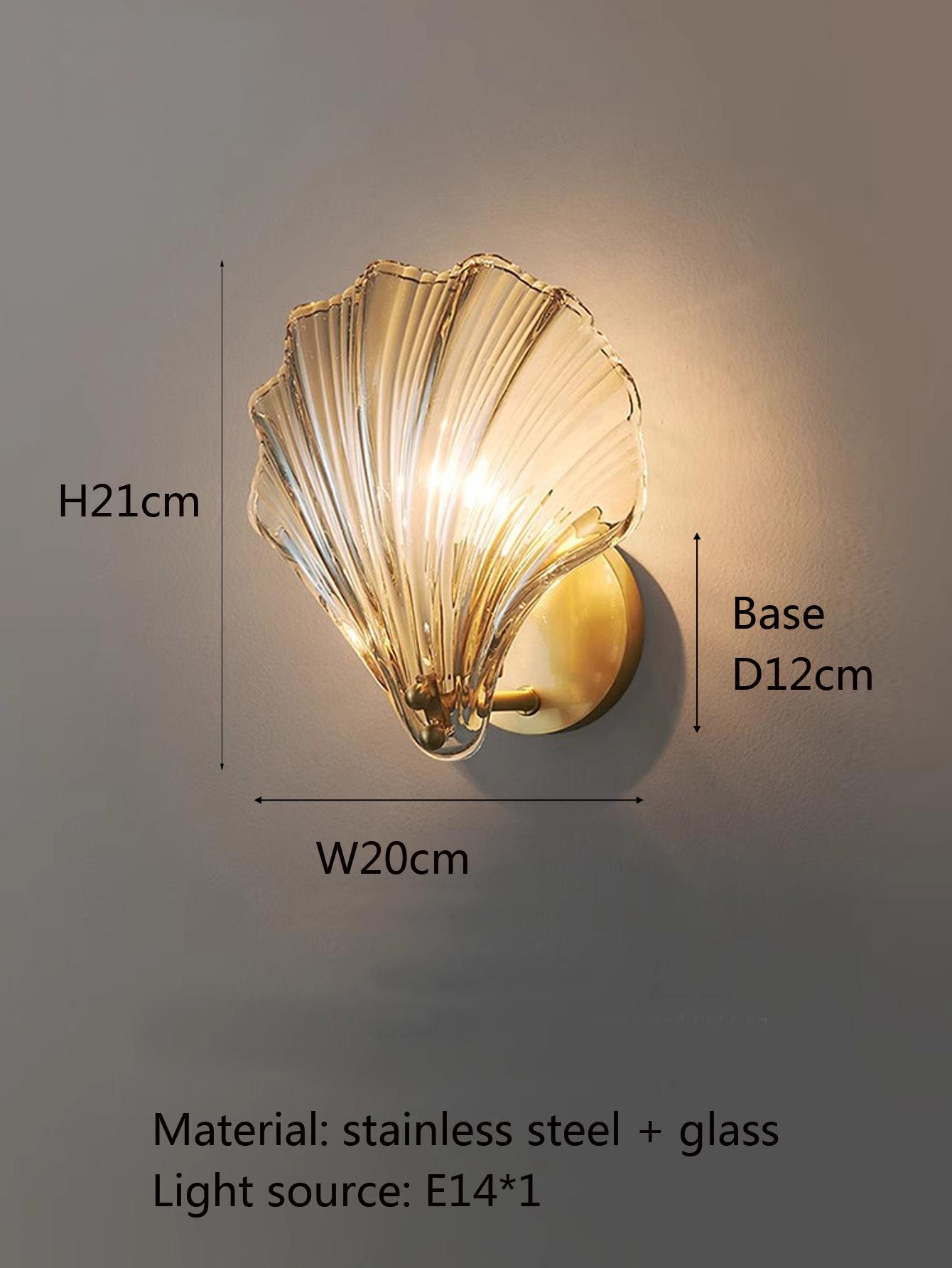 

Простой настенный светильник из стекла для спальни, гостиной, коридора, настенный светильник E14, прикроватные лампы, светильники для внутренней отделки