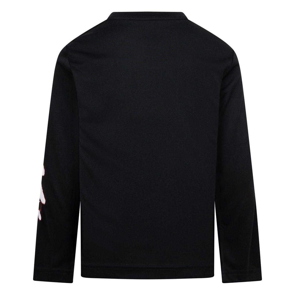 Nike Childrens/Kids Scribble Dri-FIT Logo Long-Sleeved T-Shirt