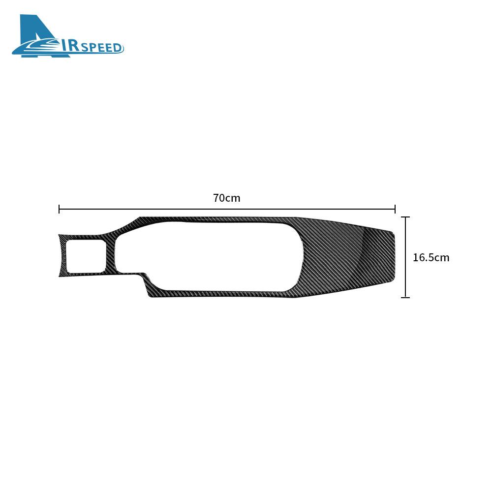 Real Soft Carbon Fiber Sticker for Subaru BRZ Toyota GT86 2016 2017 2018 2019 2020 LHD RHD Car Central Control Water Cup Trim