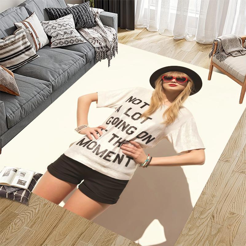 Taylor Home Sofa Decoration for Living Room & Bedroom, Non‑Slip Play Flannel Floor Mat for Game Room