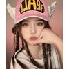 Cappellino da Baseball Dr Slump Arale Chan con Ali, Visiera Corta e Protezione Solare per Uso Casual