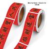 Good Luck New Year Cai Character Sticker Roll: Festive Gift Box Sealing & Journaling Tape