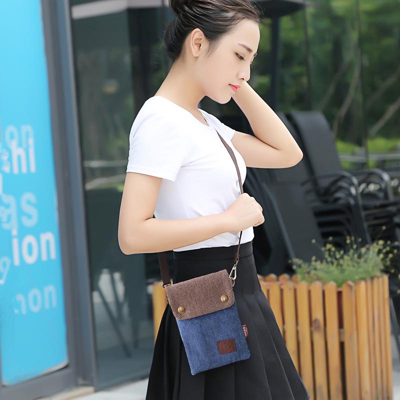 Ethnic White Pattern 5-Layer Crossbody Fabric Bag: Multi-Compartment Fashion Bag for Phone and Makeup, Perfect for Women and Students.