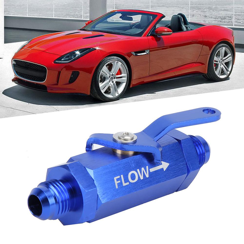 Auto-Abschalt-Rückschlagventil CNC Y972 6AN für AN6 KraftstoffleitungBlau