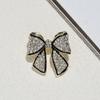 Fashionable Brooches for Woman Shiny Rhinestone Alloy Flower Decorative Brooch Women's Blouse Accessories