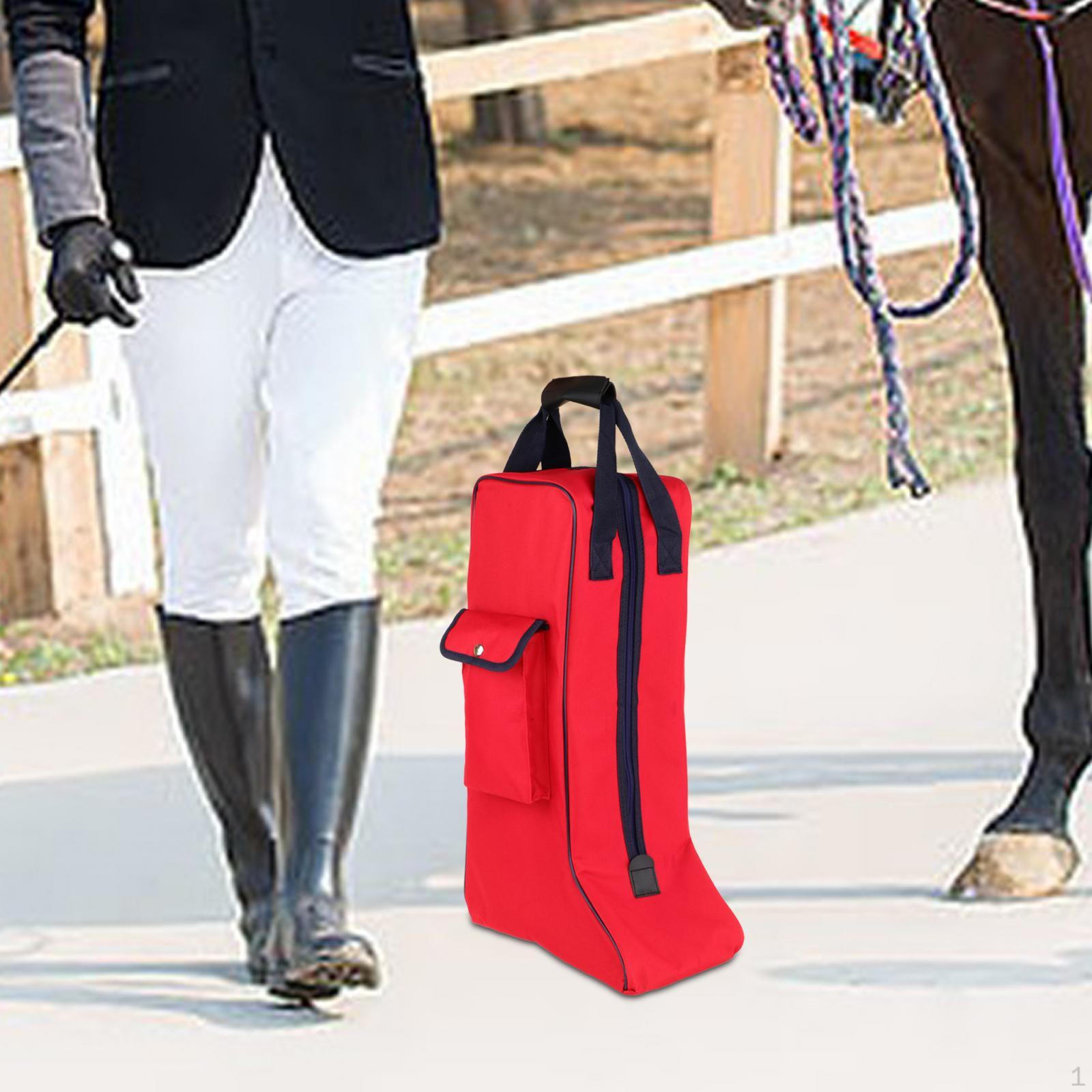 Длинная сумка для верховой езды органайзер для снаряжения для верховой езды ткань Оксфорд многофункциональная большая красный 2919₽