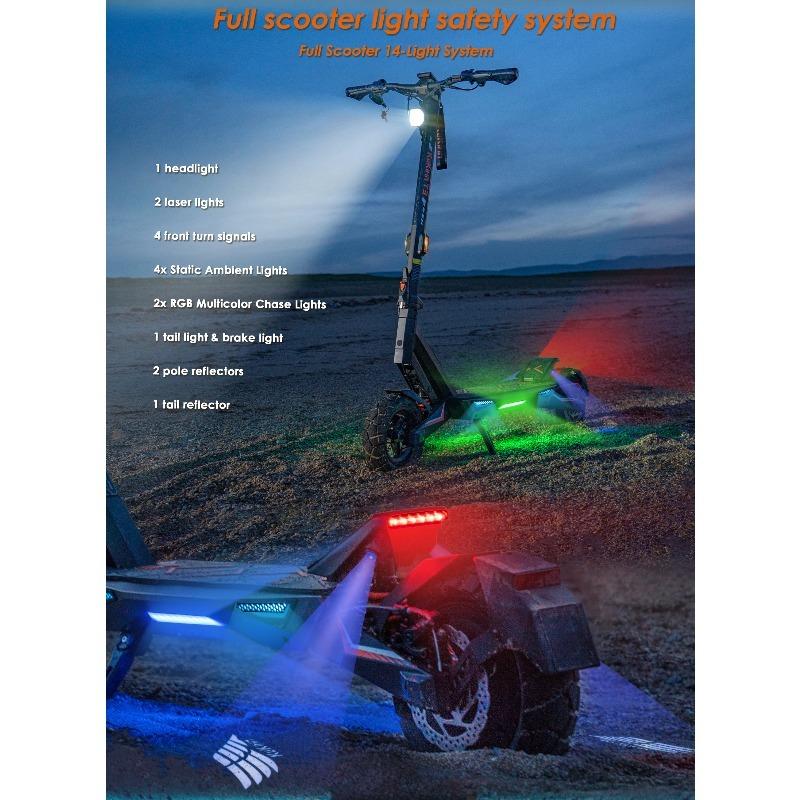 KuKirin T3 Electric Scooter for Adults, 800W Motor, 48V 15.6Ah Battery, 45KM/H Speed, 58KM Range, 10" Tubeless Tires, Foldable E-Scooter
