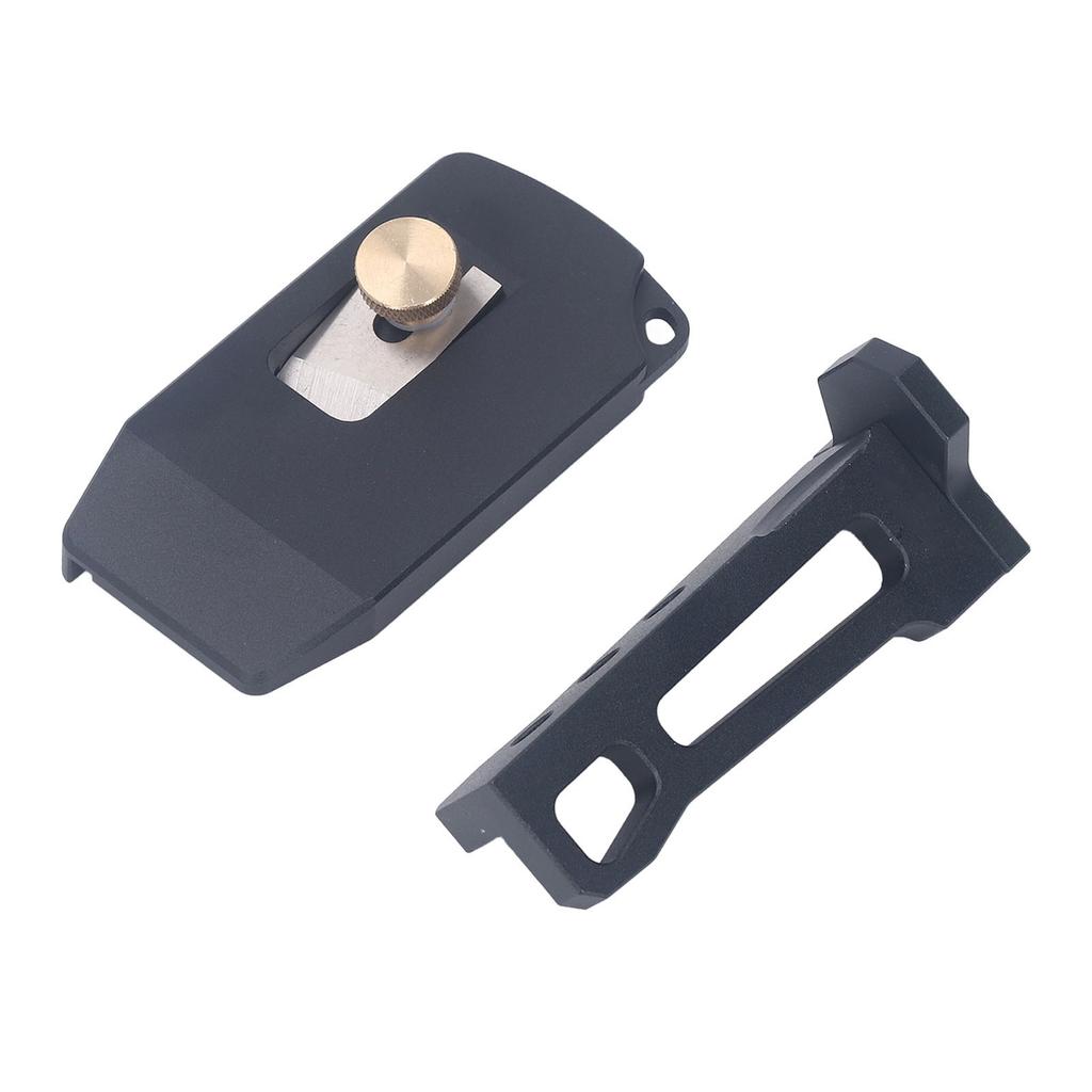 2Pcs Chamfer Plane Aluminum Alloy Edge Trimmer Corner Banding Woodworking Tool for PVC ABS