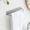 Waterproof Transparent Strong Load Bearing Space-saving Slippers Rack Wall Mounted Punch-free Drain Shoes Shelf Washroom Supplies