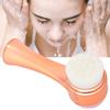 3D Facial Brush Double Sided Face Cleaning Massage Brush Skin Care Tool Rose Gold