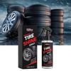 Car Tire Shine Spray and Conditioner Long Lasting Tire Coating Cleaner Car Tire Brightener Spray Extends Tire Service Life