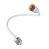 E27 To E27 Light Bulb Socket Adapter with Flexible Gooseneck Adjustable Extender for Home Lighting