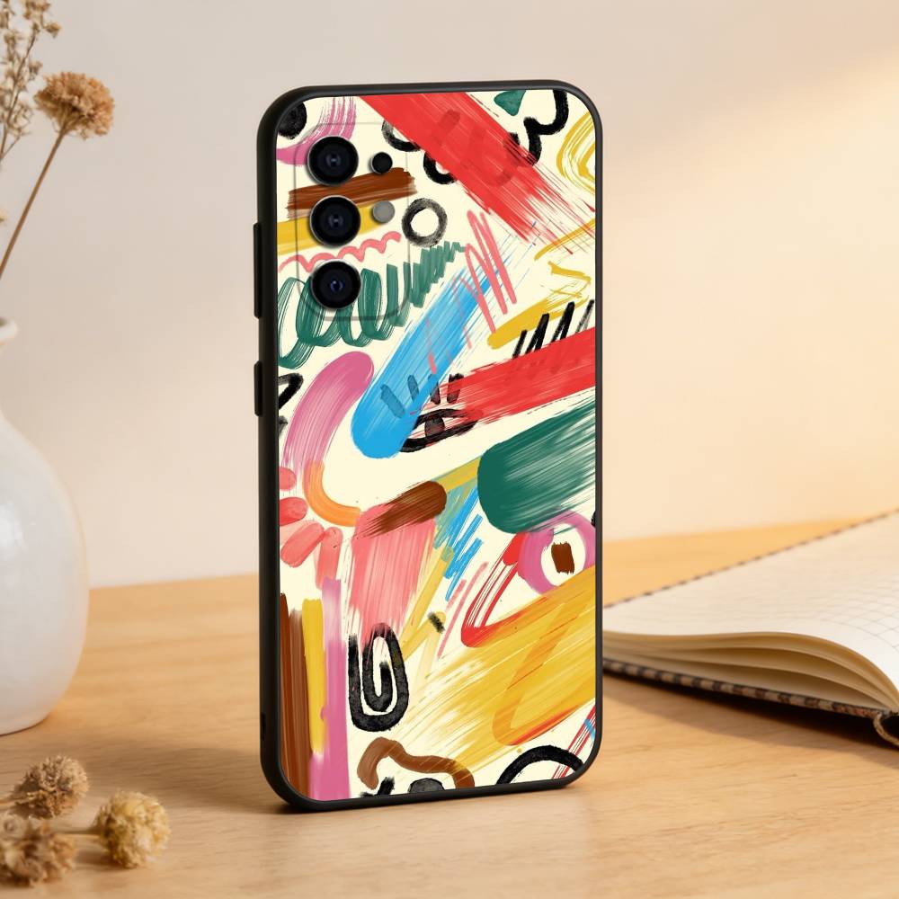 Cool Thing G-Graffiti A-Art Phone Case For Samsung S25,S24,S21,S22,S23,S30,Ultra,S20,Plus,Fe,Soft Silicone Black Cover