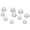 20pcs Sound Aid Earbuds Silicone Ear Tips Replacement Soft Comfortable Pocket Sound Aid Domes for