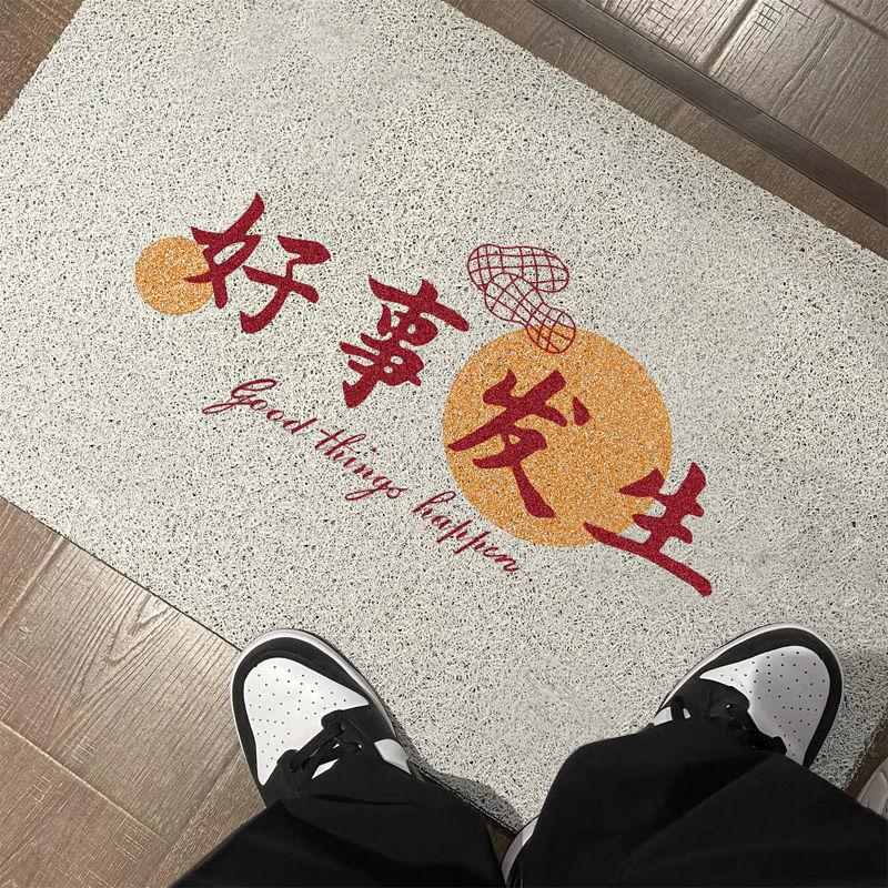 40x60cm Household Door Mats Non-slip Modern Home Decoration Welcome Entrance Doormat Waterproof Bath Floor Pads Hallway Mat Rugs