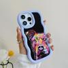 Ae76 Dog Color Doodle Design Art Protective Phone Cases for Samsung S24 Plus S23 Ultra A14 A55 A06 Honor X9b Motorola OnePlus Big Wave TPU Back Cover