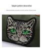 Crossbody Fashion Embroidery Handbag: Large Capacity Gym, Travel, or Business Trip Bag