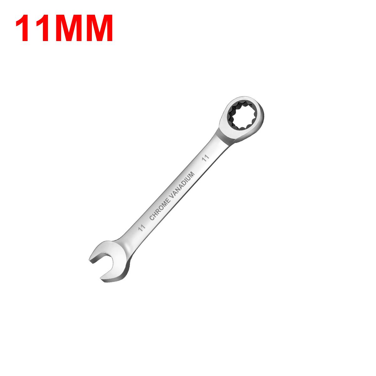 

Набор гаечных ключей с храповым механизмом с фиксированной головкой, 1 шт. метрические универсальные гаечные ключи из хром-ванадиевой стали 6-30 мм для ручных инструментов для ремонта автомобиля