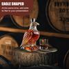 Eagle Whiskey Bottle, high borosilicate glass bubble bottle, animal - shaped new product, animal - shaped bottle Father's Day