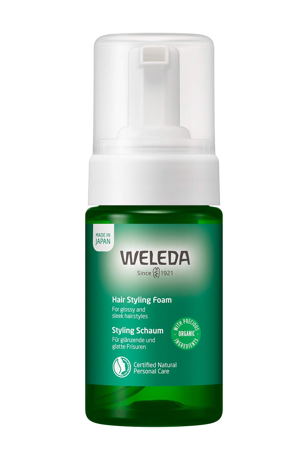 

WELEDA Пена для волос 100 мл, разработанная в Японии формула, пена для укладки волос, сладкий цветочный аромат, натуральные ингредиенты, органическая [официальная]
