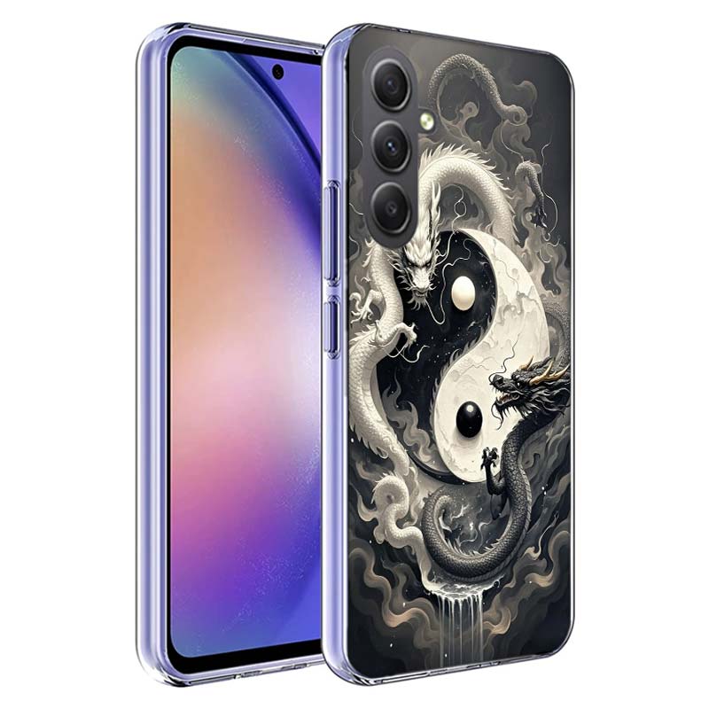 Balance of Elements The Eternal Yin-Yang Phone Case for Samsung A17 A37 A57 A07 A16 A26 A36 A56 A06 A02S A12 A22 A32 A52S A04S A