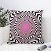 Whirlpool Dizziness Pattern Pillow Case Cute Funny Pillow Cover Soft Graphic Cushion Cover Pillowcases For Sofa Car Home Decor