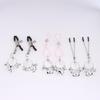 1 Pairs Breast Clip Female Clitoris Clip Couple Sex Toy Massage Stimulation Adult Nipple Training Tool