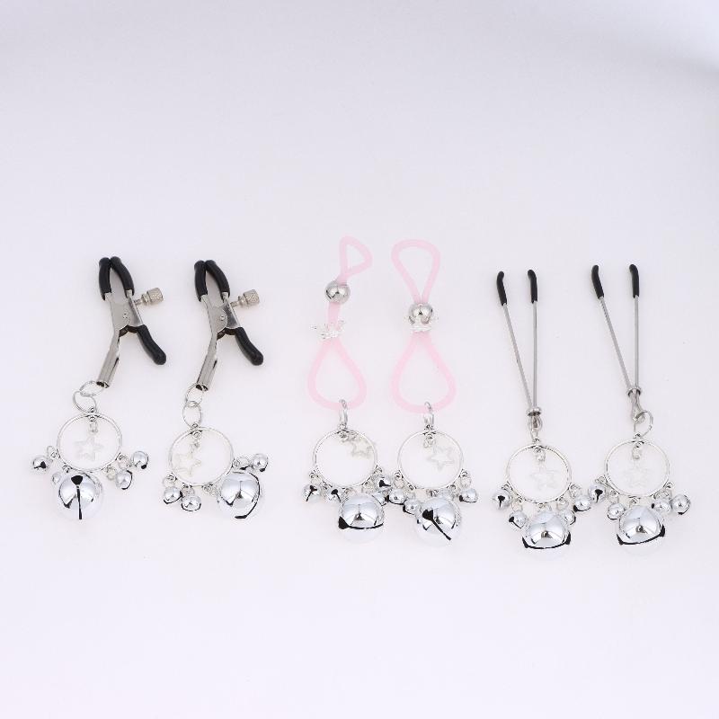 1 Pairs Breast Clip Female Clitoris Clip Couple Sex Toy Massage Stimulation Adult Nipple Training Tool