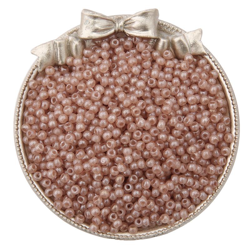 20g 3/4mm imitacja lodów szklanych koralików ryżowych materiał ręcznie robiony diy kolczyki koralikowe bransoletka akcesoria do włosów