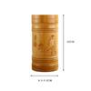 Chinese Style Bamboo Tea Storage Box Hand Carved Tea Canister Lid Seal Kitchen Storage Jars Accessories Spice Box Case Organizer
