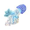 Eye Catching Jellyfish Acetate Hair Clip Fashionable Hair Accessory Hairpieces