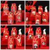 50Pcs Lucky Cat Cookie Biscuit Package New Year Party Supplies Drawstring Gifts Bag  New Year