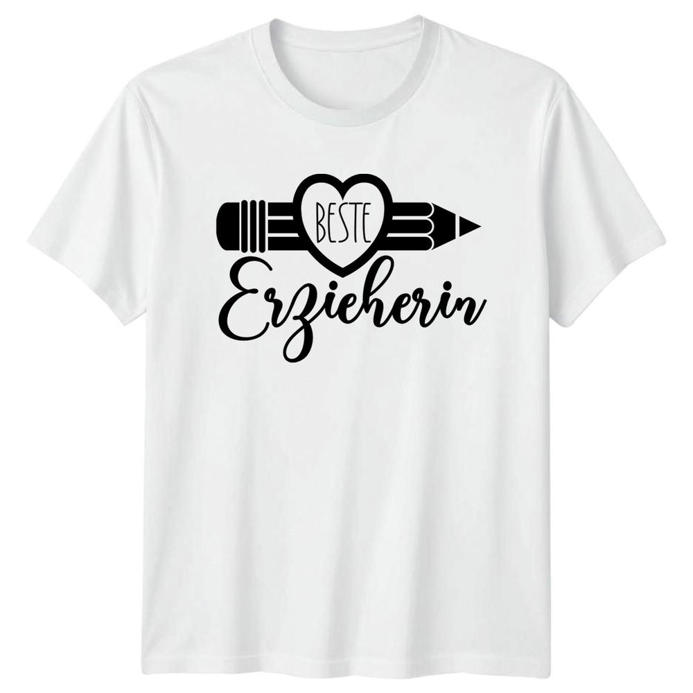 Beste Erzieherin Unisexs TShirt Kindergarten Education Thank You Gift For Her S