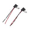 H1 Headlight Harness Car Headlight Connector Vehicle Lighting Car Headlight Upgrade ABS Plastic High Reliability