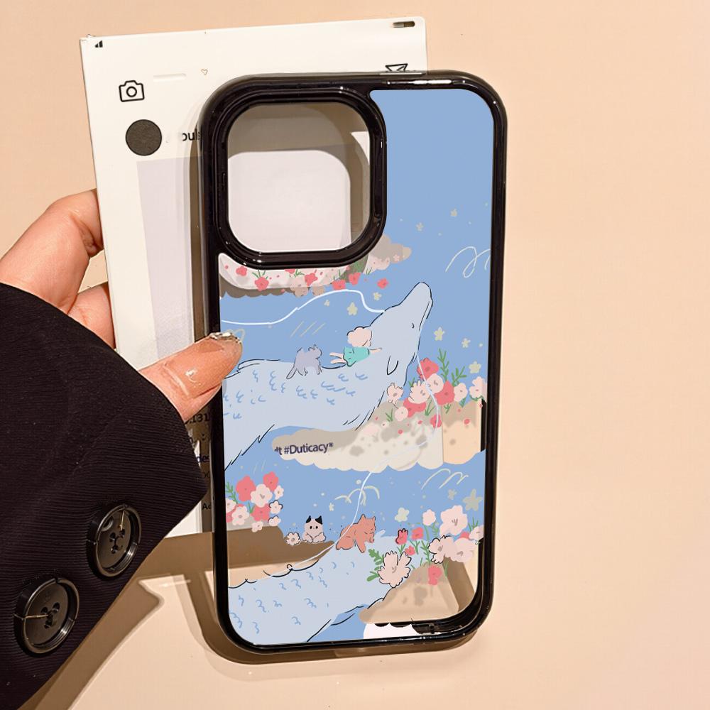 Painted Phone Case for iPhone 11 12 13 14 15 16 iPhone 13 14 15 16 Pro 13 14 15 16 Pro Max Samsung A15 A16 A25 A26 A55 A56 S25 S24 S22 S23