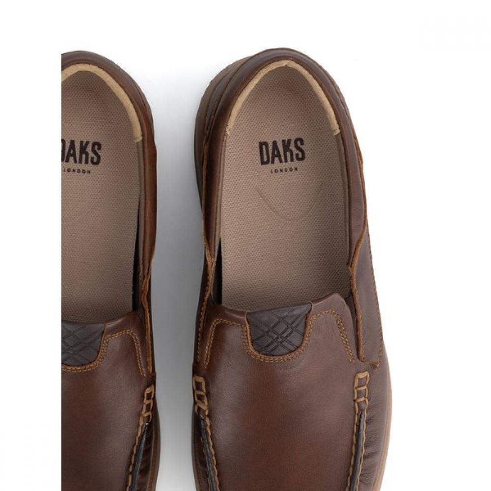 Daks Business Casual Loafer Dmm602kj20 Brown 